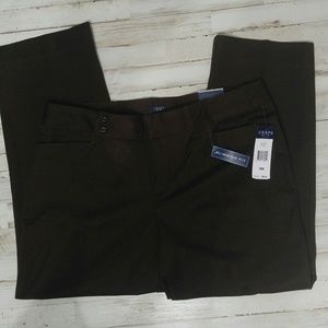 Chap's Chocolate Brown Slimming Fit Pants Size 18W